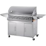Factory price kitchen bbq easy grill slow burning 4 burners natural gas bbq