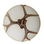 American Vintage Style Resin Antler Chandelier Ceiling Deer Horn Pendant Lights