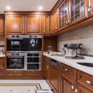 Quality Custom Plywood MDF Kitchen Cabinets Restaurant Furniture Units wholesale