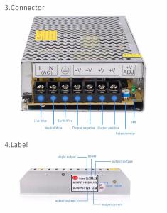 Quality 12V 20A 240W 12v Regulated Single Mode Power Supply For 3D Printer wholesale