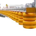Yellow Straight Barrier Anti-Collision Roller Barrier for Highway Guardrail