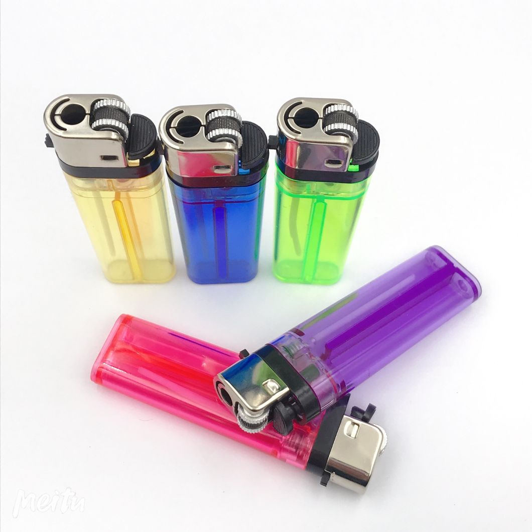 POM Material New Style Safety Relief Steel Ball Plastic Disposable Refillable Gas Lighter