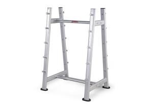 Quality 10 Pairs Gym Fitness Equipment , Barbell Weight Rack Three Layers Powder Coating wholesale
