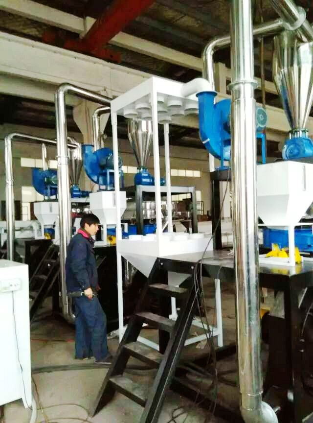 Dust Collection Wood Pulverizer Machine With Vibration Principle 3900rpm