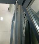 Aluminum Alloy Inward Opening Casement Windows Weather Resistance