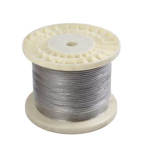 Quality Heavy Duty 7x7 Stainless Steel Wire Rope 2mm-4mm Ss 304 Wire Rope wholesale