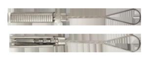 Quality FTTH Stainless Steel Wire Clamp 2.0 KN Bearing tensile wholesale