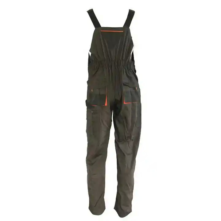 High Quality Multi Pocket Breathable Labor Insurance Pants Auto Repair Welding Tooling Suspenders One Piece Overalls
