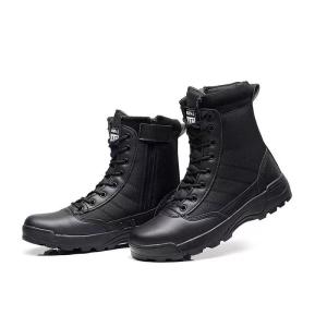 Quality Cow Suede Desert Boots Combat HikingDurable Rubber Sole Mountaineering Boots wholesale