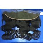 High Quality Virgin Hair Silk Top Indian Hair 13*4 360 Lace Frontal From Ear To