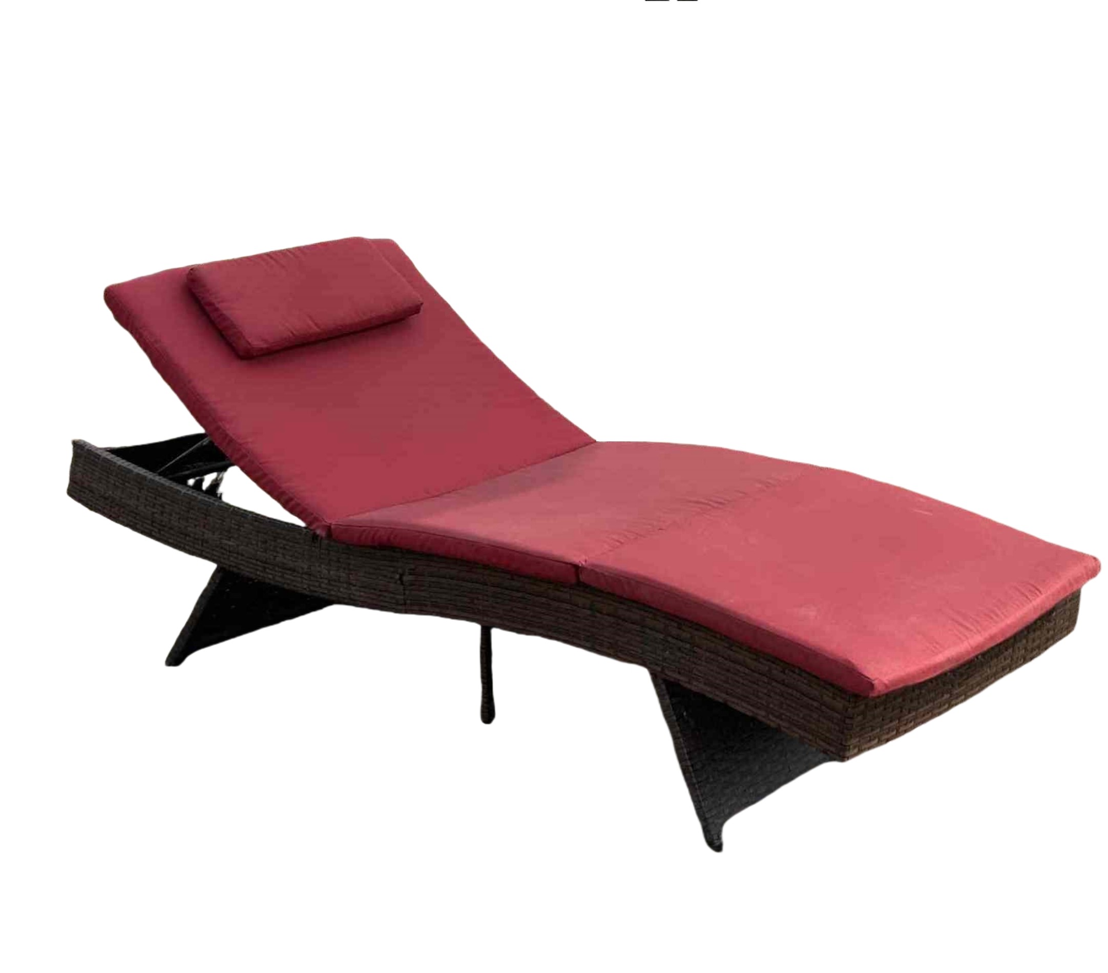 200x38cm Adjustable Beach Sun Outdoor Sun Bed Couch Leisure Outdoor Sea