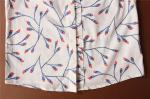 100% Cotton Stockpapa Womens Casual Print Shirts