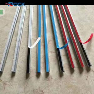 Quality UPVC Window Aluminum Spacer Bar With White Or Black Butyl Tape wholesale
