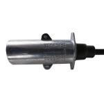 Precision 7 Pin Coiled Trailer Cable 24v N Type Metal Coiled Mains Cable ISO