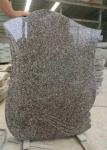 Grey / Brown Granite Memorial Headstones , Memorial Granite Stones Granite Grave