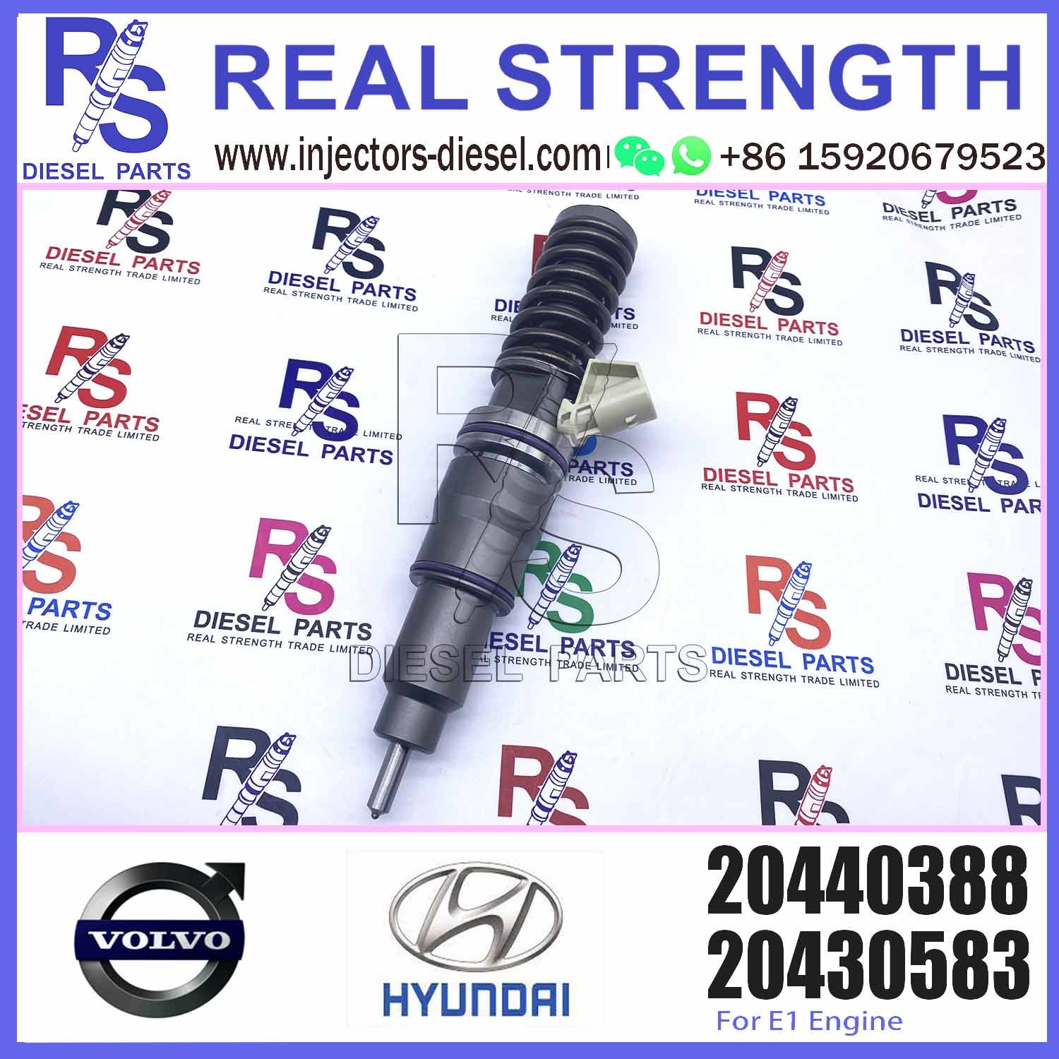 High Performance Diesel Engine Parts 20440388 Electronic Unit Common Rail Fuel Injector BEBE4C01101 For Diesel Engine