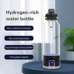 Best Portable 1L Sport Hydrogen Rich Alkaline Water Bottle Generator SPE PEM New