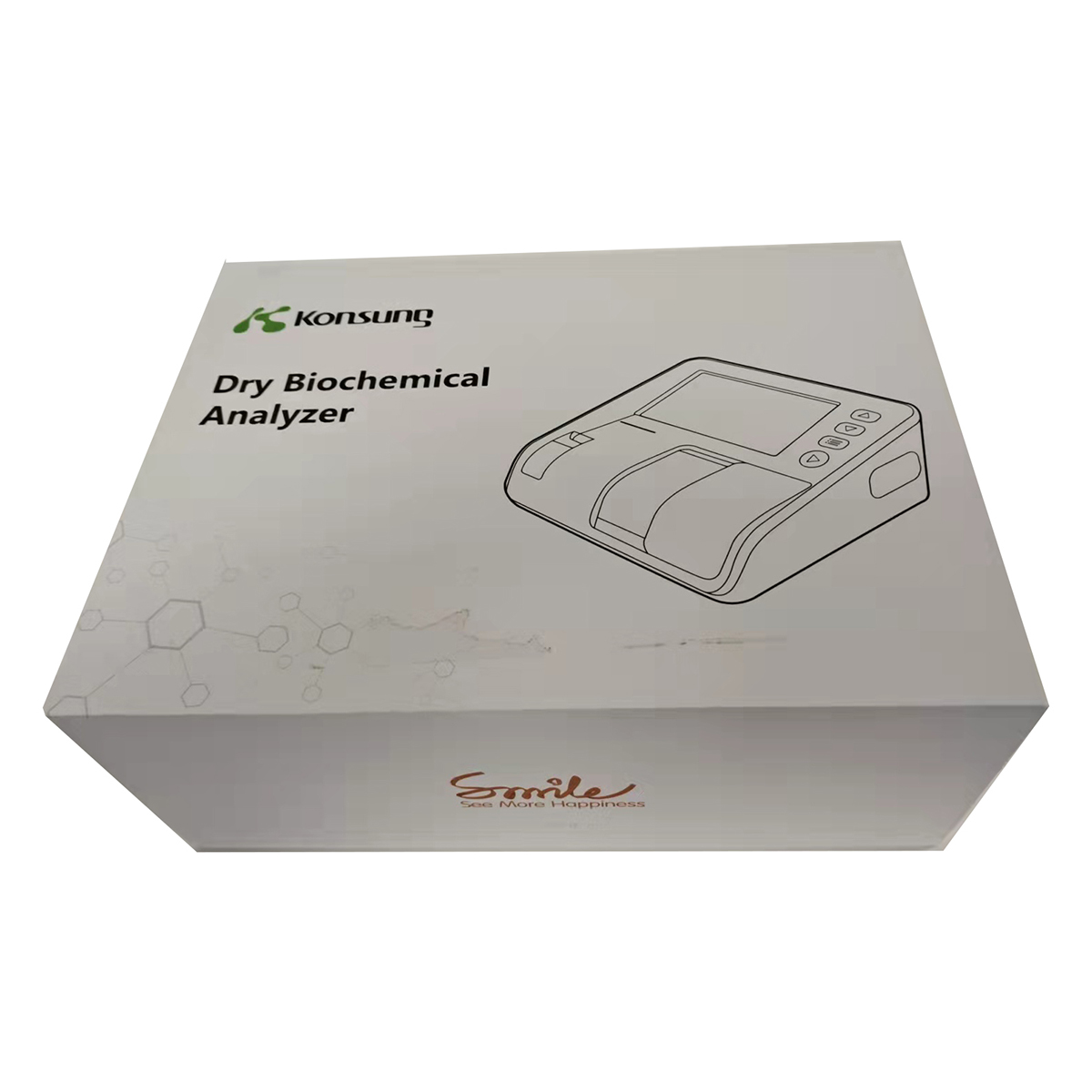 Compass 2000W dry chemistry analyzer high accuracy portable fully automatic biochemical analyzer with test chips