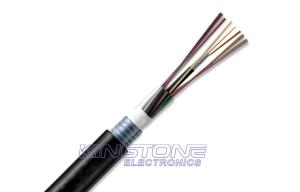 Quality 9.7mm Armored AL Tape Fiber Optic Patch Cables GYTA / Networking Steel wire cable wholesale