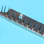 Santex Stenter Machine Parts Needle Plate Pin Bar Copper Plate Nickel Plating