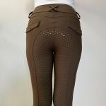 Brown Top Fashion Horse Riding Trousers Women Equestrian Breeches