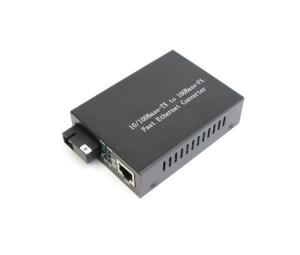 Quality 1550nm 10 / 100M Single Mode Optical Fiber Media Converter 20km wholesale