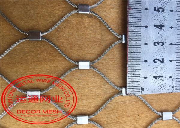 Lightweight Stainless Steel X Tend Cable Mesh Fall Protection Environment