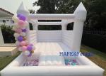 Party Mini Small Pvc Inflatable White Castle Bounce House Jumping Castle With