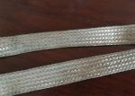 Silver Plated Stainless Steel Braided Sleeving , Braided Stainless Steel Tubing