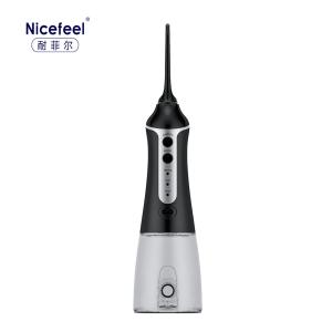 Quality Black 5W Nicefeel Water Flosser 1400mAh Battery Super Long Endurance wholesale