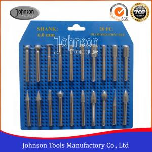 Quality Nickel Diamond Mounted Points For Glass / Ceramic / Gemstone Caving wholesale