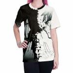 Unisex Anime Graphic Tees , Funny Anime Shirts Regular Adult Size Loose Fit