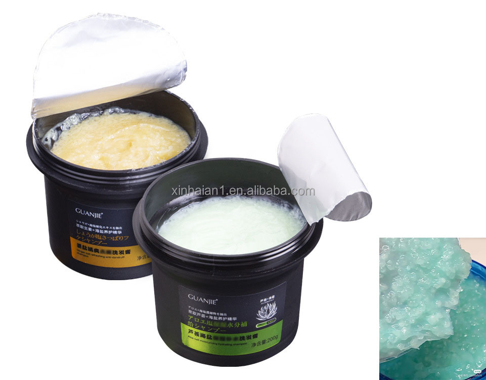 Gel Form Sea Salt Shampoo Cream for Clearing Hair Anti-Dandruff Anti-Itch Oil Control
