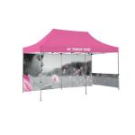 Advertising Custom Promotional Tents Heat Transfer Printing Flame Retardant