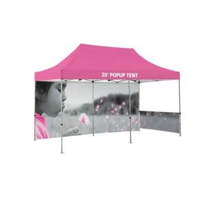 Quality Advertising Custom Promotional Tents Heat Transfer Printing Flame Retardant Reinforced wholesale