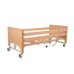 Unfolded Medical Wood Bed Home Care Hospital Furniture for Commercial