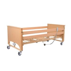 Quality Wooden Electric Hospital Bed 216*103 * 30-70 cm Size Ideal for Home Care Needs wholesale