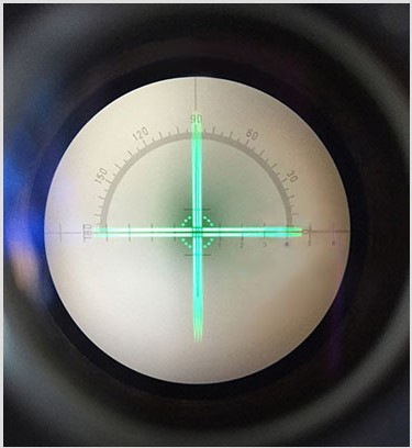 NJC-6 Manual Lensmeter External Type Reading 2 AA Batteries Optical Lensometer Max Lens Diameter 100mm CE Approved