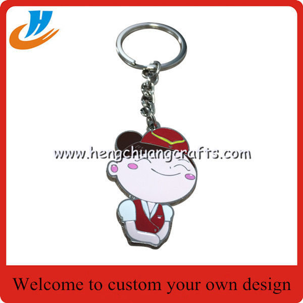 2017 new design airlines custom gifts keychains,beautiful and high quality metal keychains