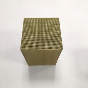 Quality 600 Cell Denitrification Catalyst Honeycomb Structure Ships Flue Gas Treatment wholesale
