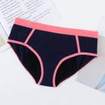 Cotton Spandex Period Panties Underwear Plain Dyed MidRise Maternity Period