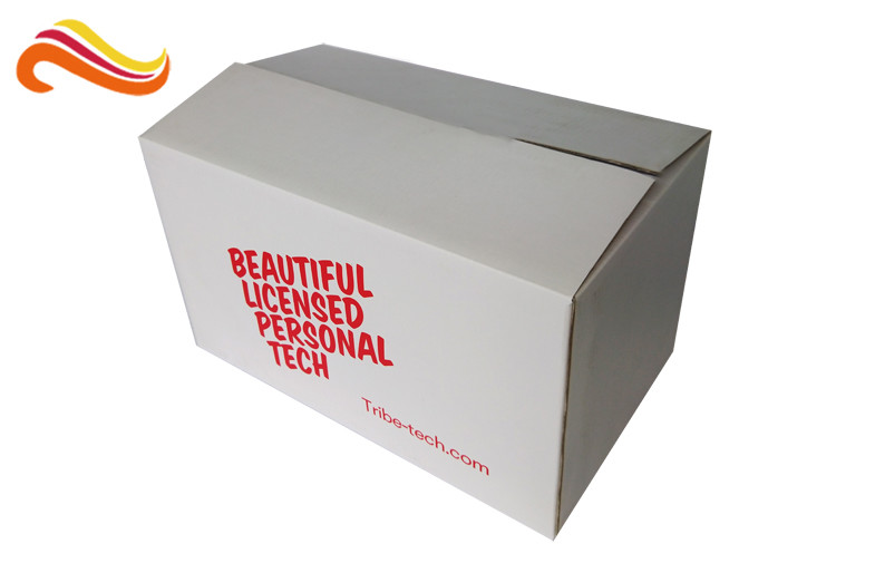 Custom Logo Printing Corrugated Paper Box With Matt Lamination Surface Process