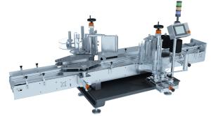 Quality 5-30L Drum Double sided Automatic Sticker Labeling Machine for glass PET bottles wholesale