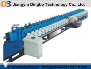 Quality SGS Hollow Metal Door Frame Roll Forming Machine With Hydraulic Post Cutting wholesale