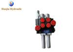 Hydraulic Control Valves 40 Liters Directional Manual Valves Monoblock Valves