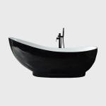 Outdoor Modern Acrylic Whirlpool Massage Corner Soaking Tub Jacuzzi For Hygienic