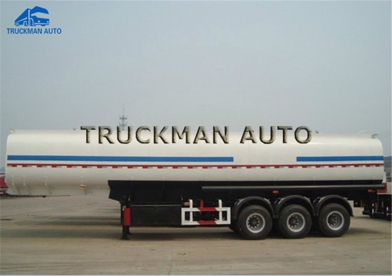 50 Cubic 3 Axles Oil Tank Trailer Truckman Brand With 50 Tons Loading Capacity