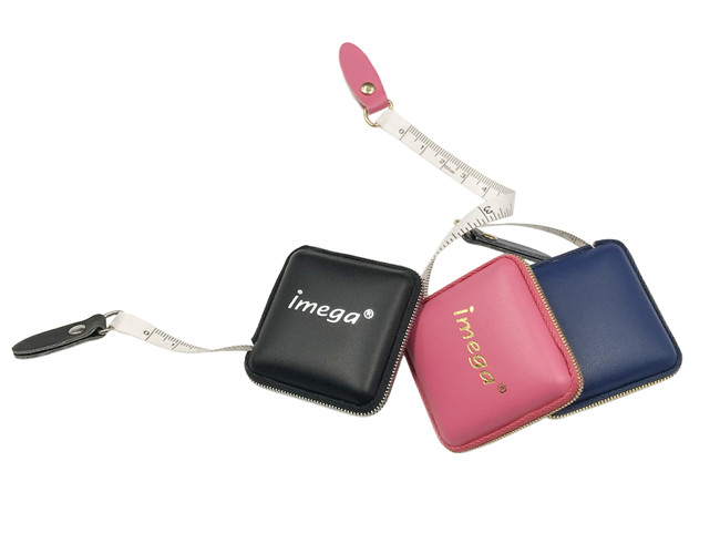 Debossing Gift Measuring Tape Square Embossed Logo ABS PU