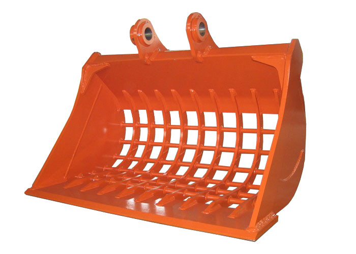 Multi Purpose 0.1m3 Excavator Skeleton Bucket Rock Removal