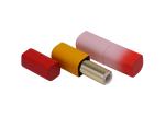 Petal Shape Pink Magnetic 3.5g Aluminum Lip Balm Tubes